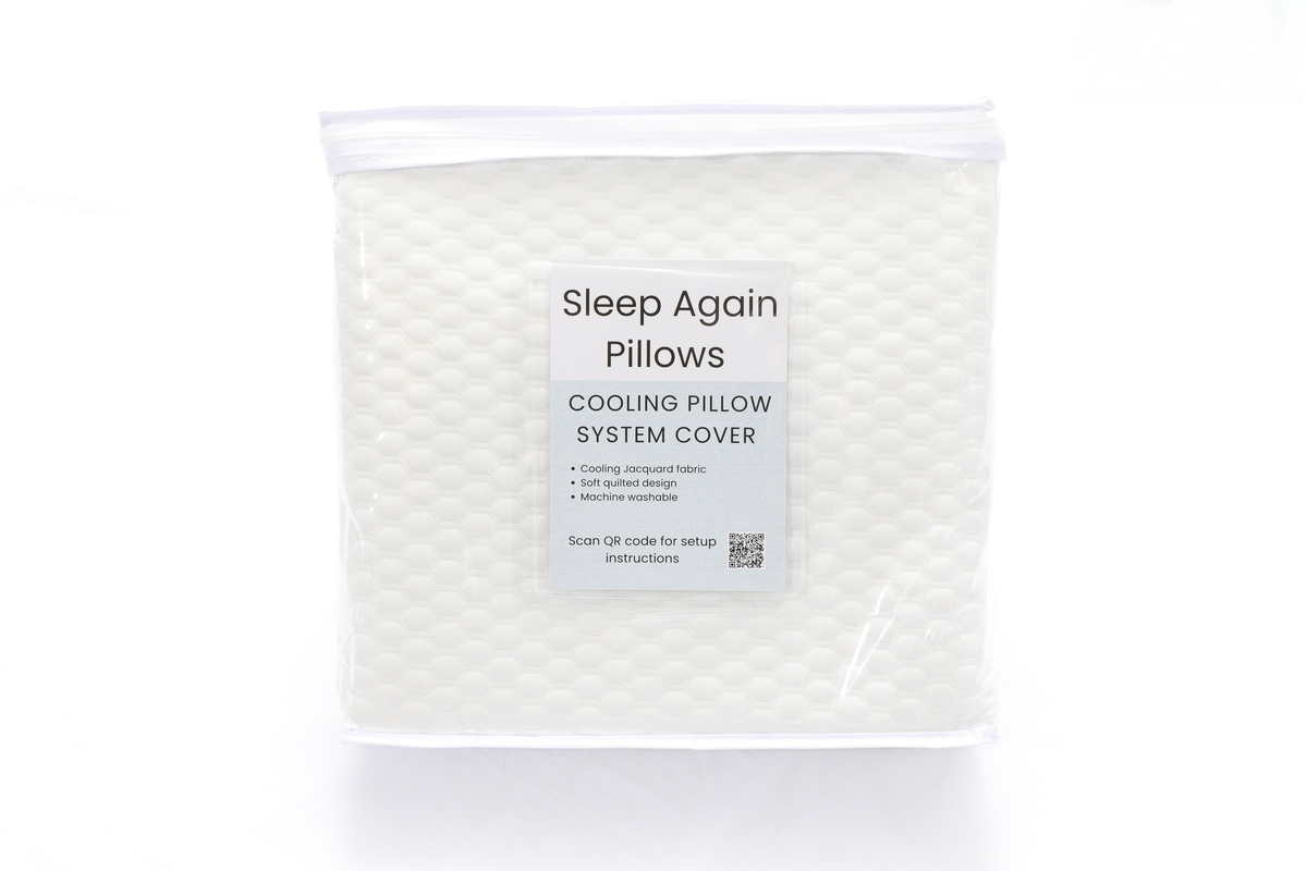Cooling Fitted Sheet for the Sleep Again Pillow System